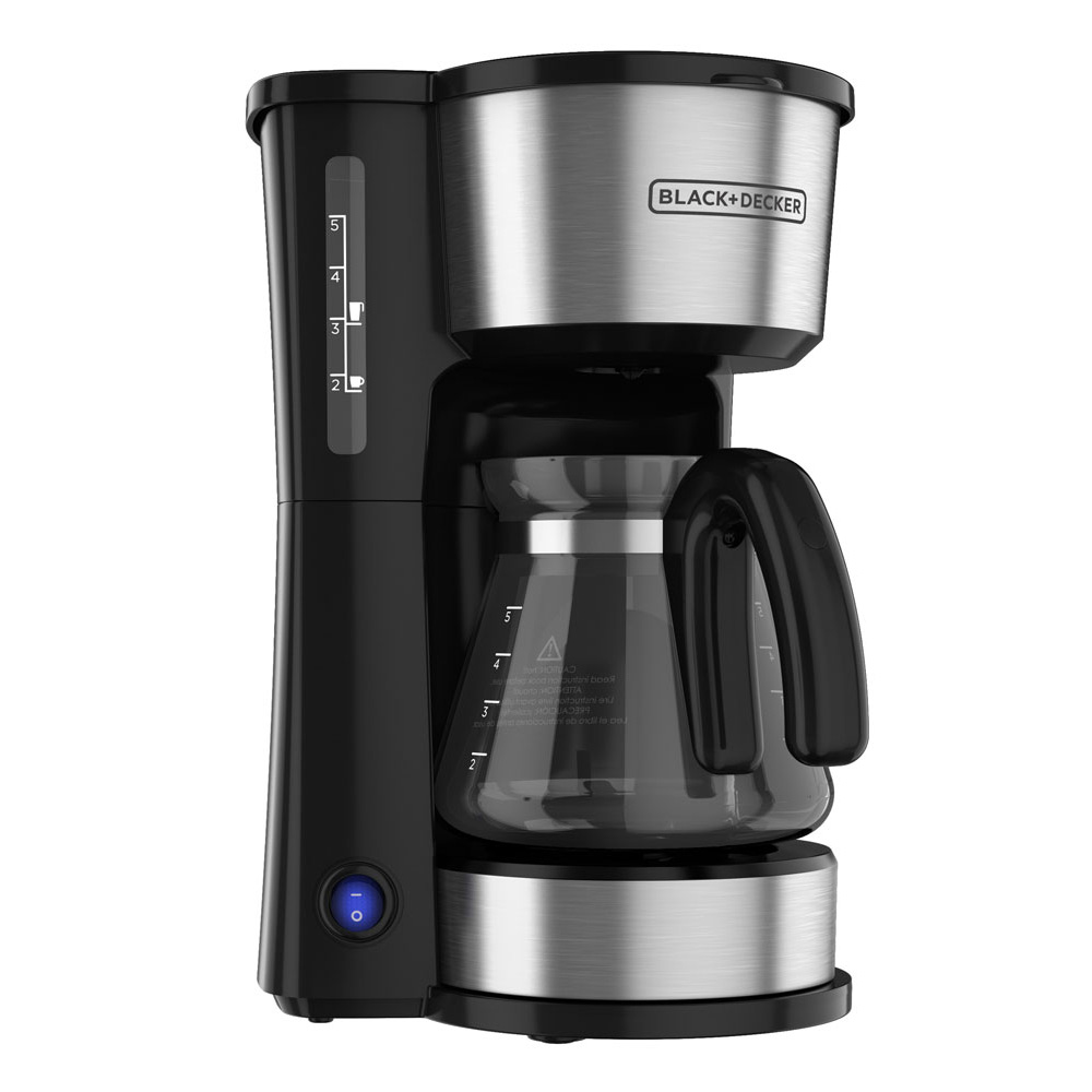 Black and decker stainless steel coffee maker sale